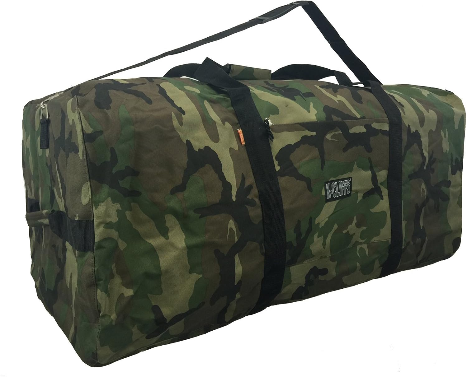 Heavy Duty Cargo Duffel Large Sport Gear Drum Set Equipment Hardware Travel Bag Rooftop Rack Bag (42" x 20" x 20", Camouflage) - Image 2