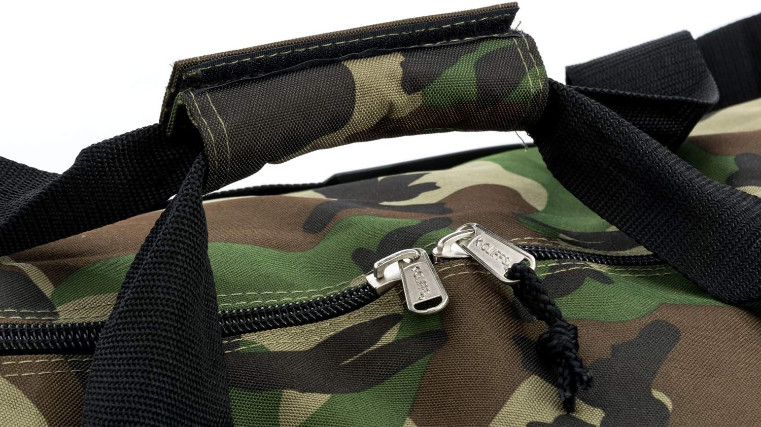 Heavy Duty Cargo Duffel Large Sport Gear Drum Set Equipment Hardware Travel Bag Rooftop Rack Bag (42" x 20" x 20", Camouflage) - Image 6